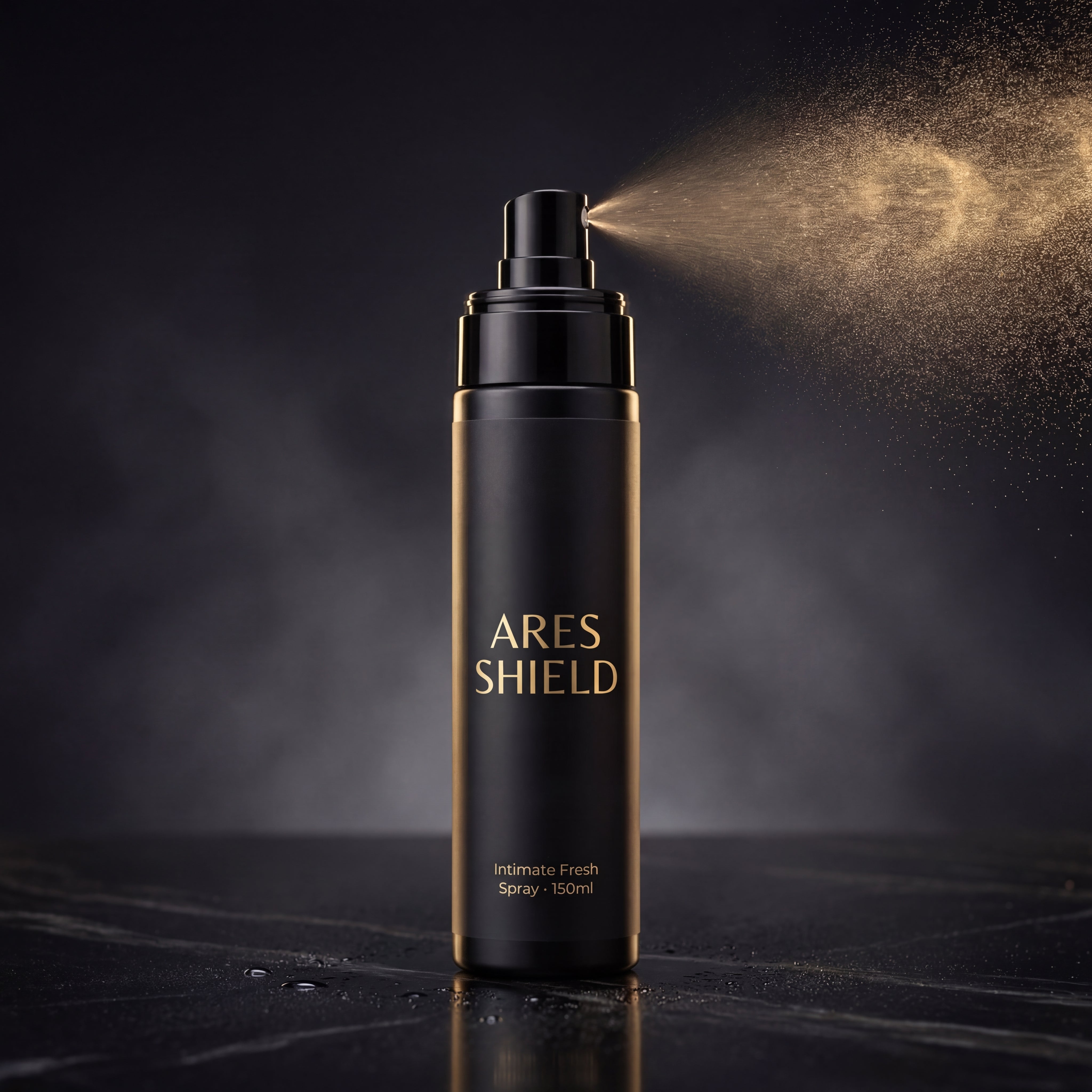 ARES Shield - 男性用 抗菌インティメイト保護スプレー